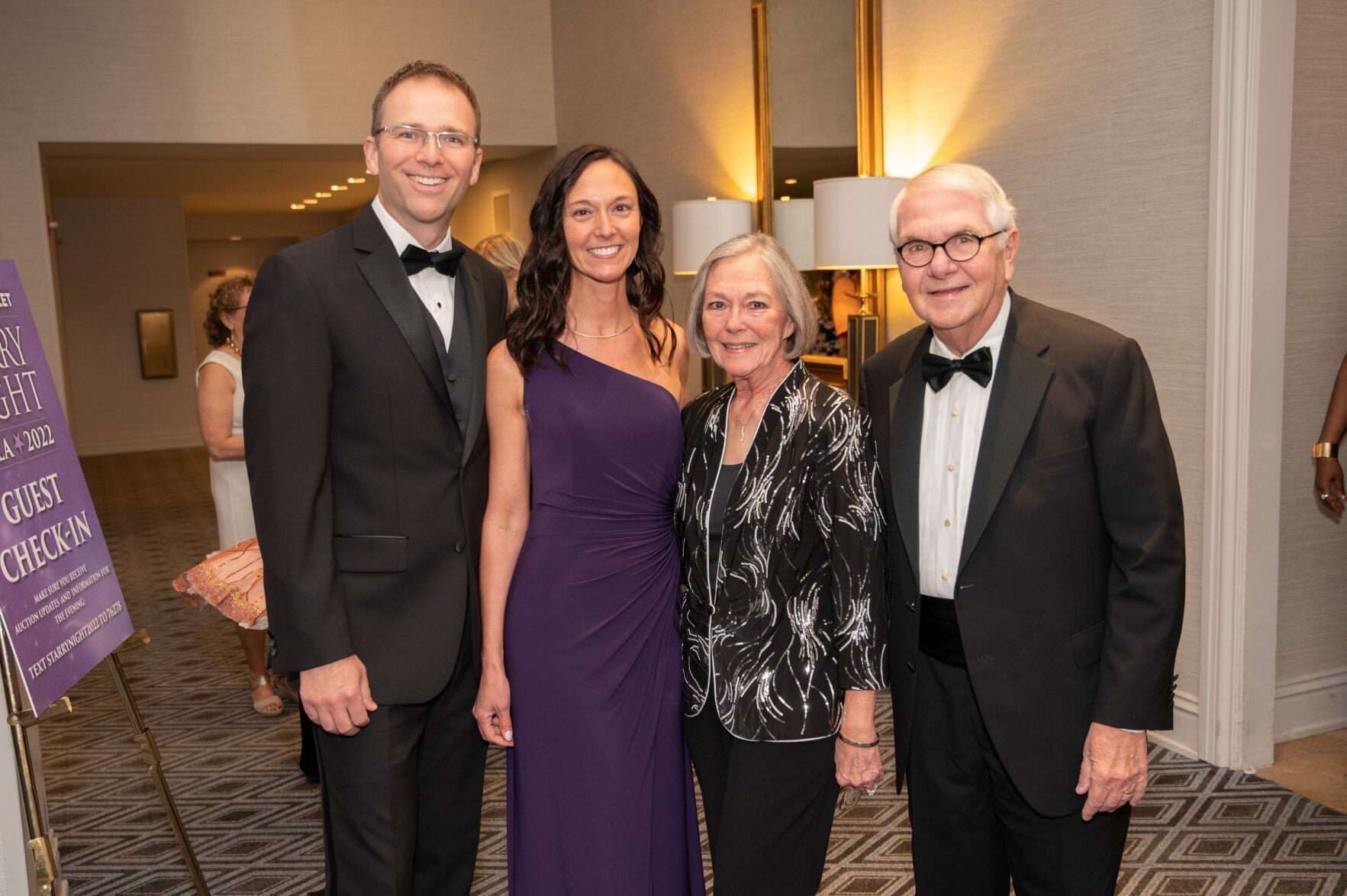 Jason and Wendy Brumitt with Carol and Tom Voss
